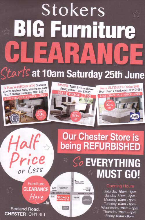 Chestertourist.com - Stokers Sealand Road Chester Page One